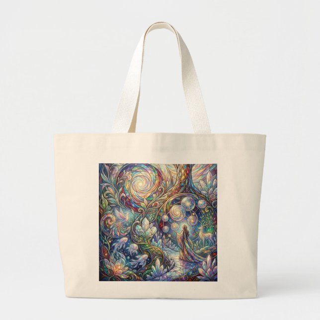 Fantasy Art Tote Bag – Under – förundran Jumbo Tygkasse (Framsidan)