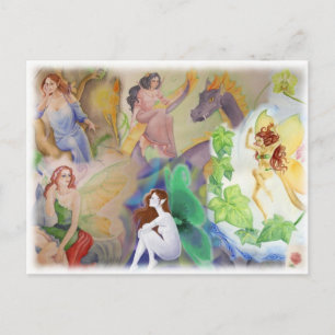 Fantasy Art-vykort Vykort