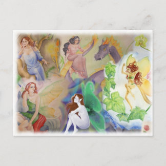 Fantasy Art-vykort Vykort