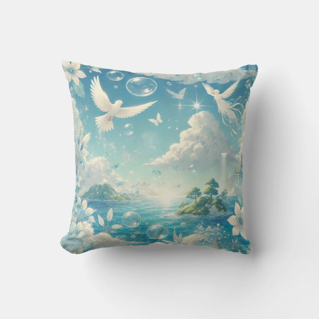 Fantasy Background Kudde (Framsida)