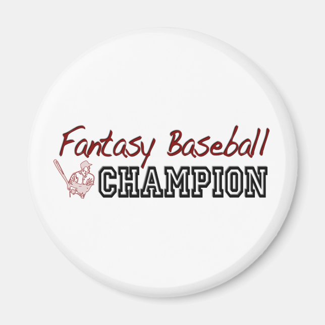 Fantasy Baseball Champion Magnet (Framsidan)