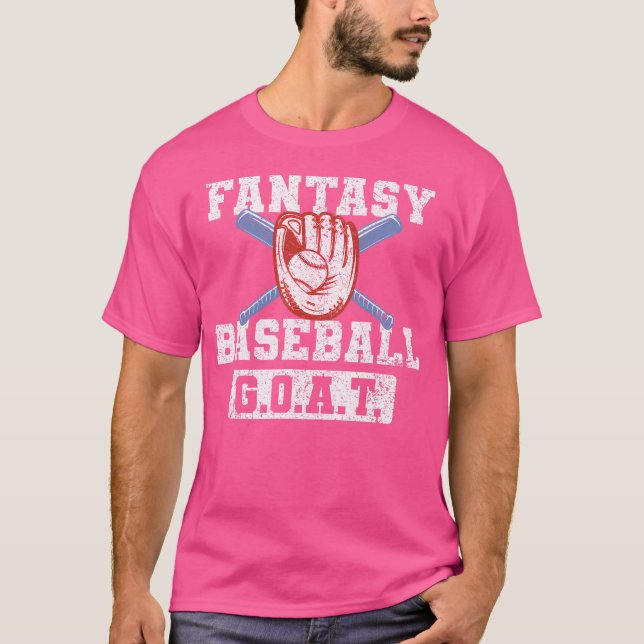 Fantasy Baseball League Fantasy Baseball Goa T Shirt (Framsida)