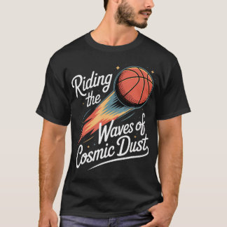 Fantasy Basketball Draft League Cosmic Court Style T Shirt