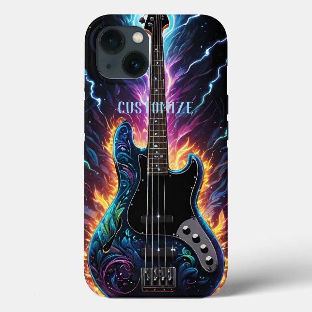 Fantasy Bass Electric Bass Guitar (Baksida)