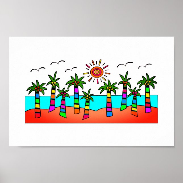 Fantasy Beach Poster (Framsidan)