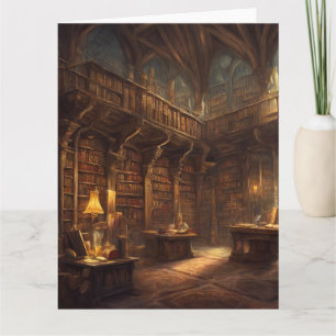 Fantasy Bibliotek Kort