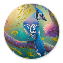 Fantasy Birds Blue Jay Knopp