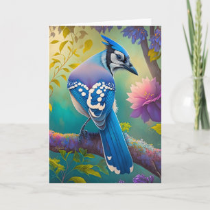 Fantasy Birds Blue Jay Kort