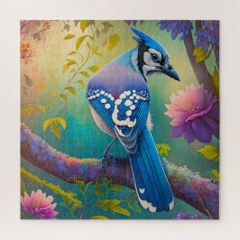 Fantasy Birds Blue Jay Pussel