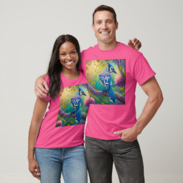 Fantasy Birds Blue Jay T Shirt