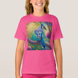 Fantasy Birds Blue Jay T Shirt