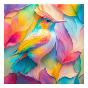 Fantasy Birds Silke Bird Fototryck