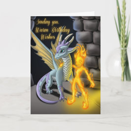Fantasy Birthday i Inslag, Brand och Dragon Kort