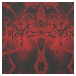 Fantasy Black Dragons Goth Tyg