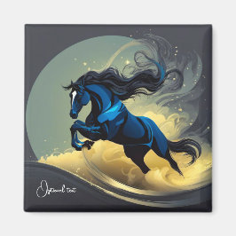 Fantasy Black Stallion i Desert Magnet