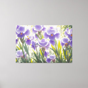*~* Fantasy Blommigt Art TV2 Stretched Kanvastryck