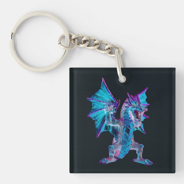 Fantasy Blue Fire Dragon (Framsidan)