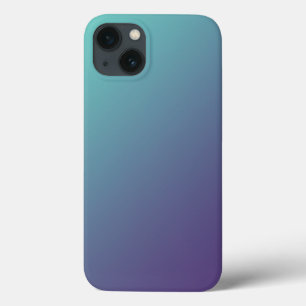 FANTASY Blue + Lila Gradient Färg Telefonväska
