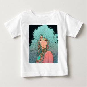Fantasy Bohemian Aesthetic Anime Girl T Shirt