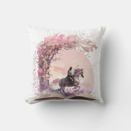 Fantasy Bokälskare Design Kudde