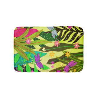 Fantasy Botanical Print #13 1974 Badrumsmatta