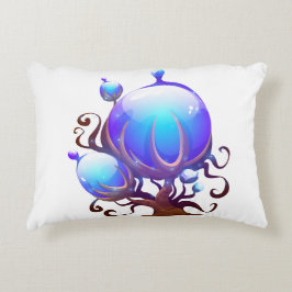 Fantasy Bubble Träd Pillow Prydnadskudde