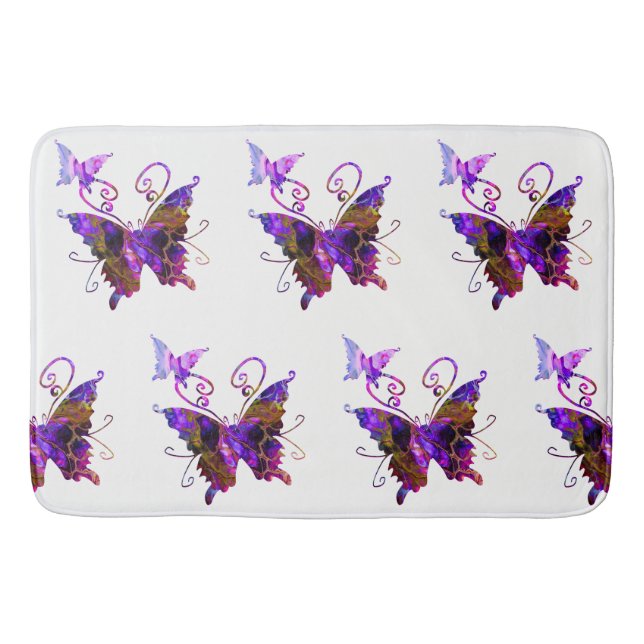Fantasy Butterflies Badrumsmatta (Framsidan)