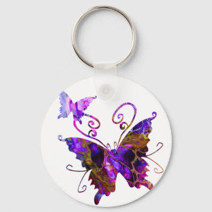 Fantasy Butterflies Nyckelring