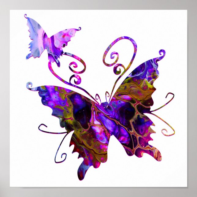 Fantasy Butterflies Poster (Framsidan)