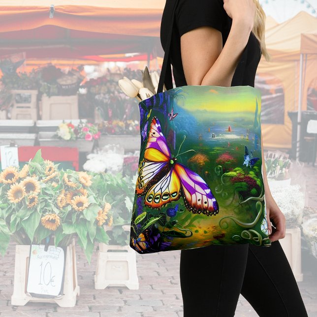 Fantasy Butterfly Journey Tygkasse (Skapare uppladdad)