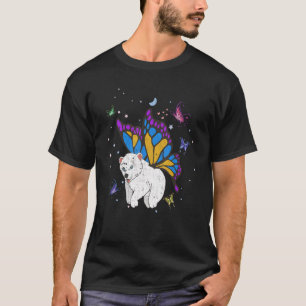 Fantasy Butterfly Magic Arktis Zoo Animal Polar T Shirt