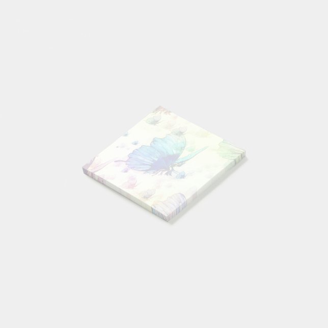 Fantasy Butterfly Post-it Block (Vinklad)