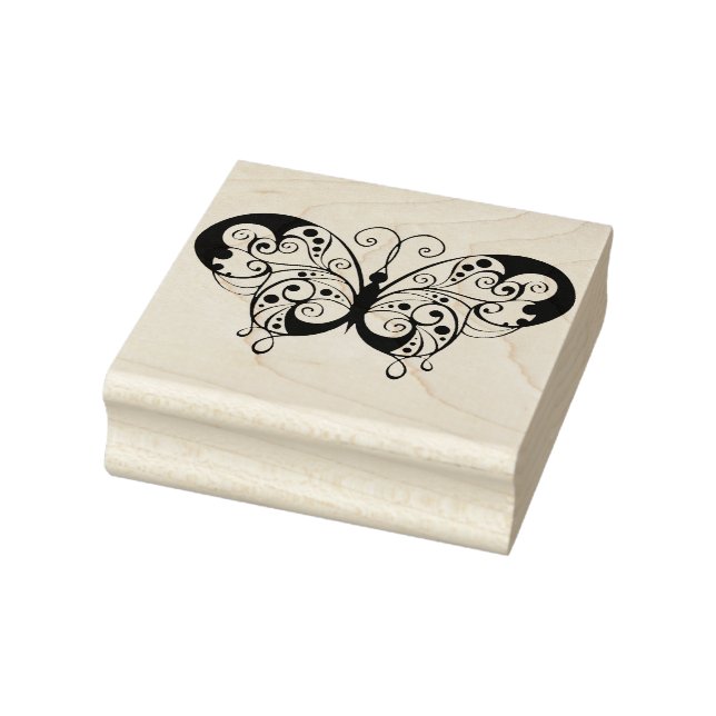 Fantasy Butterfly Rubber Stamp Stämpel (Stämpel)