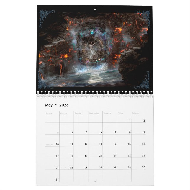 fantasy calendar starscoldnight kalender (May 2026)