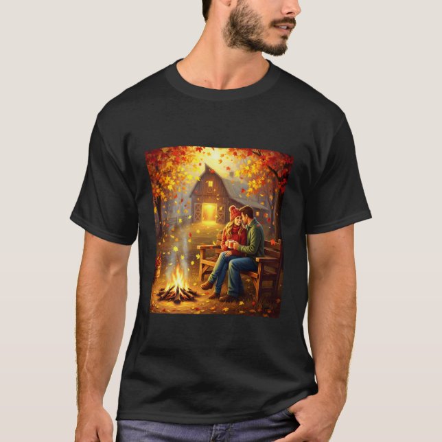 Fantasy Campfire Dejtingsland T Shirt (Framsida)