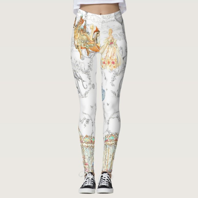 Fantasy Carousel Leggings Fairytale Magic (Framsida)