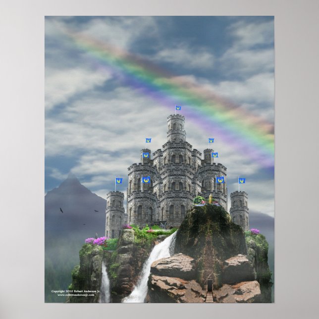 Fantasy Castle 16x20 Poster (Framsidan)