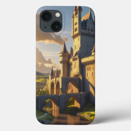 Fantasy Castle iphone case - Medieval Art