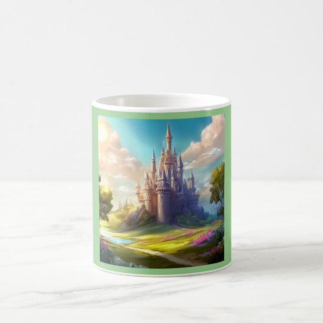 Fantasy Castle Lycklig Ligcape 2 Kaffemugg (Center)