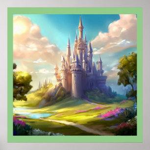 Fantasy Castle Lycklig Ligcape 2 Poster