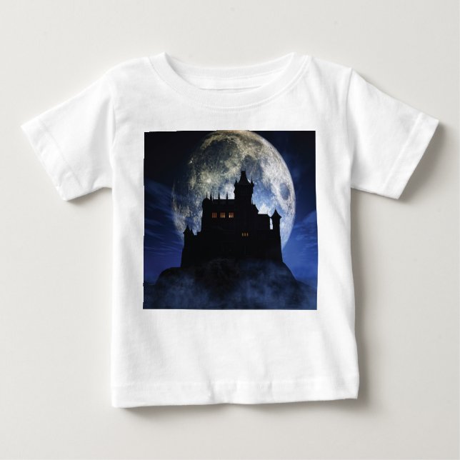 Fantasy castle nattetid t shirt (Framsida)