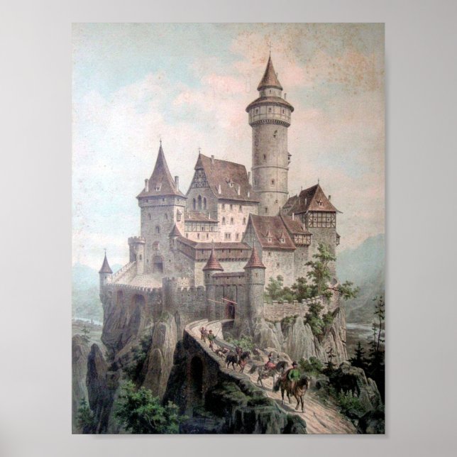 Fantasy Castle Poster (Framsidan)