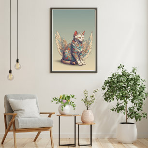 Fantasy Cat l Misty Meow   Vingad katt [1/4] Poster