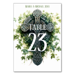 Fantasy Celtic Kor Bordsnummer Card