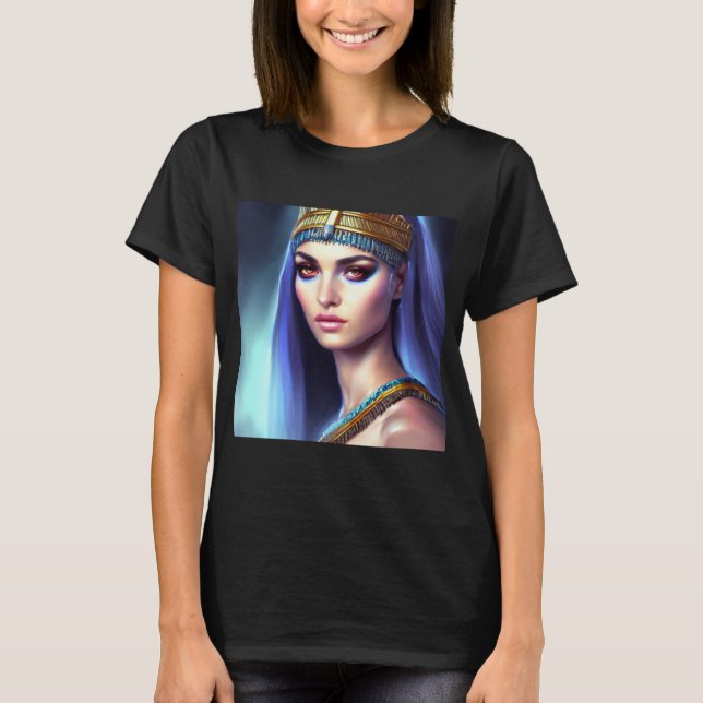FANTASY CHARACTER EGIPTIAN PRINCESS T SHIRT (Framsida)