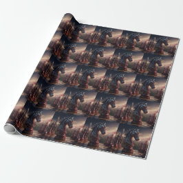 Fantasy Chess Scenes - Knight Presentpapper