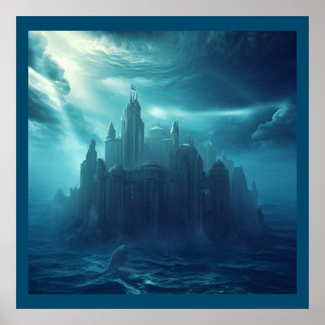 Fantasy City of Atlantis (2) Poster (Framsidan)