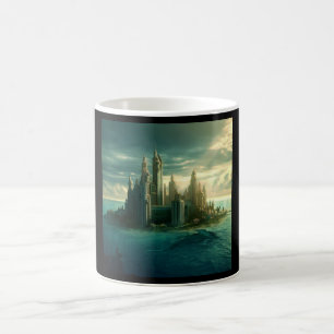 Fantasy City of Atlantis (3) Kaffemugg