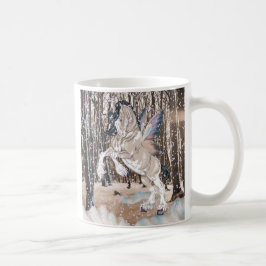 Fantasy Clydesdale Horse Fairy Kaffemugg