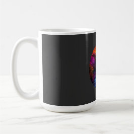 Fantasy Colorful Waterfall Kaffemugg